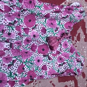 Egg spring flower dress